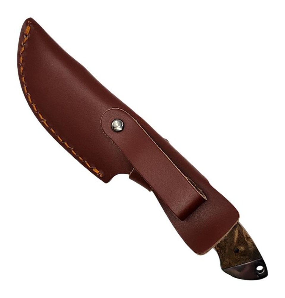 Sarge knives SK-912 Wood and Stag Gut Hook Fixed Blade Knife with 3-1/2-Inc view 4