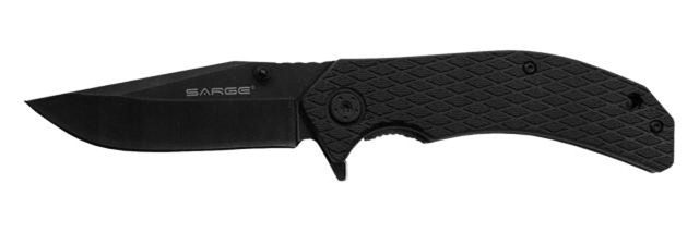 Sarge Knives Shadow - Stonewashed Swift Assist Folding Knife view 2