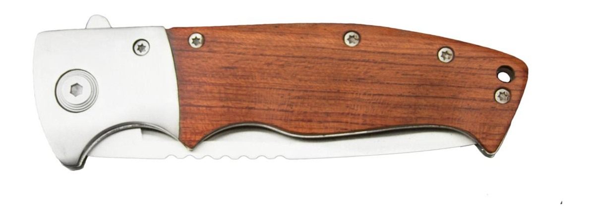 Sarge Knives SK-65 Flash Wooden Swift Assist Folder