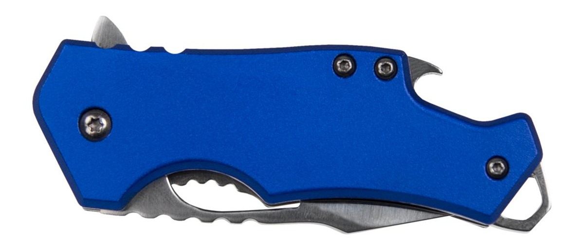 Sarge knives Fuse - Foldable Pocket Knife Bottle Opener (Blue)