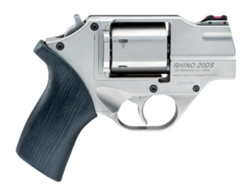 Chiappa Firearms CF340218 Rhino 200DS Small 357 Mag 6 Shot 2in Nickel-Plate view 3