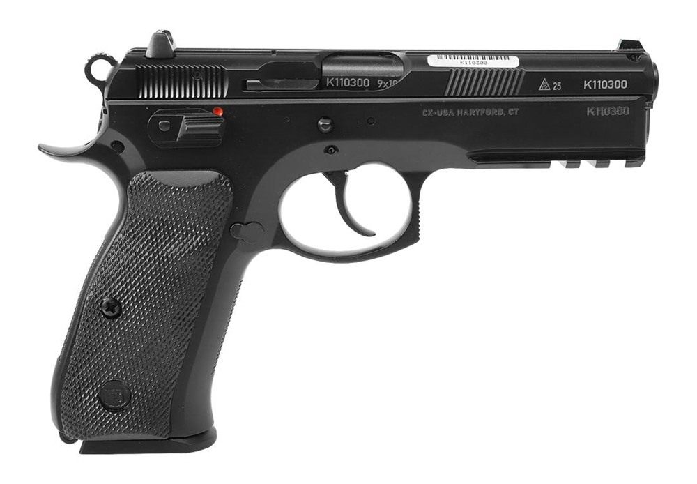 CZ 75 SP-01 Anniversary Elite Handgun 9mm Luger 10rd Magazines(2) 4.6in Bar view 2