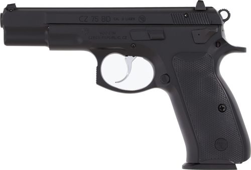 CZ USA 01130 75BD 9mm Luger 10+1 4.60in Black Steel Barrel, Serrated Slide view 4