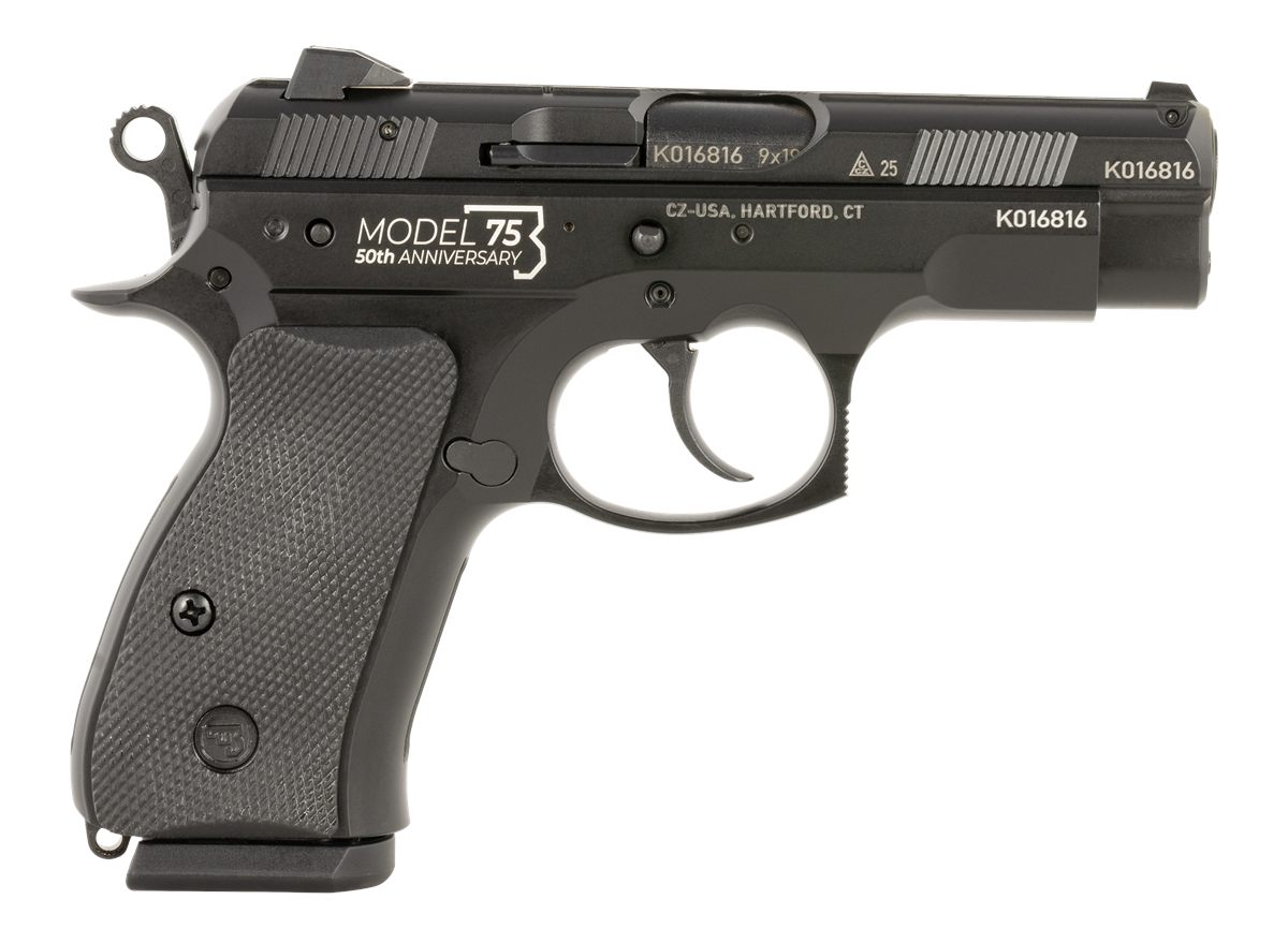 CZ USA 01132 75D 50th Anniversary Compact 9mm Luger 10+1