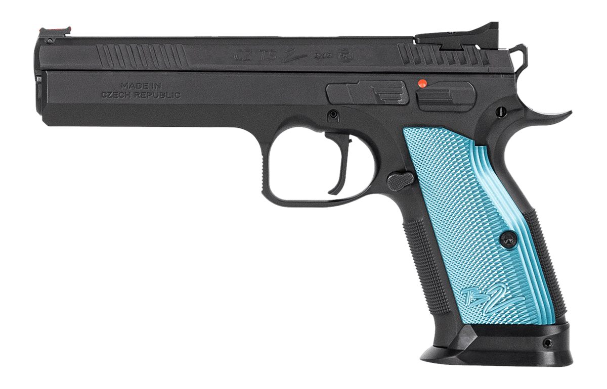 CZ USA 01220 TS 2 9mm Luger 10+1 5.28in Black Steel Barrel, Nitride Serrate