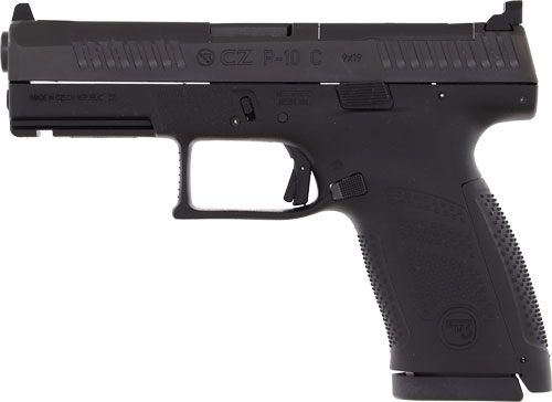 CZ USA 01536 P-10 C Compact 9mm Luger 10+1 4.02in Black Carbon Steel Barrel view 5