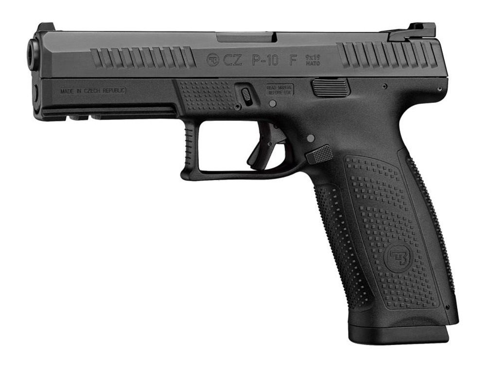 Cz USA 01540 P-10 F 9mm Luger 10+1 4.50in Black Steel Barrel, Nitride Serra view 2
