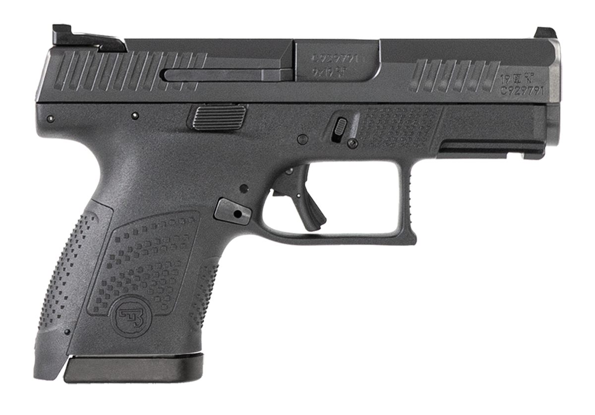 CZ USA 01560 P-10 S 9mm Luger 3.50in 10+1 Overall Black Finish with Inside