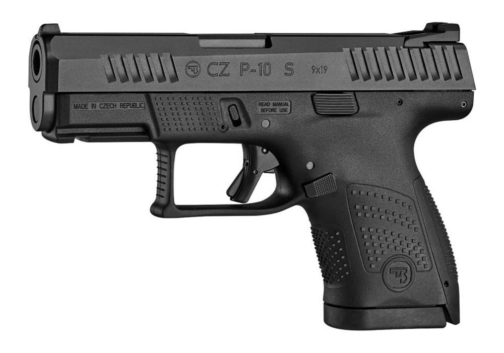 CZ USA 01560 P-10 S 9mm Luger 3.50in 10+1 Overall Black Finish with Inside view 2