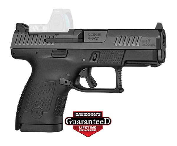 CZ USA 01568 P-10 S Sub-Compact 9mm Luger 10+1 3.50in Black Steel Barrel, N view 4