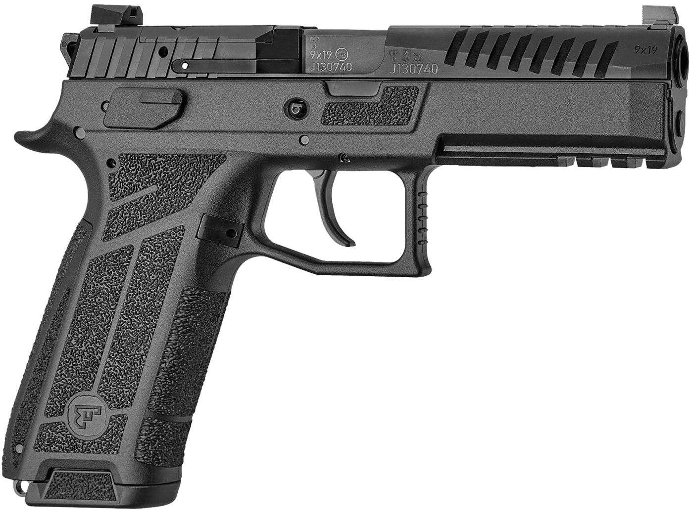 CZ USA 01670 P-09 F Nocturne Full Size 9mm Luger 10+1 4.53in Black Steel Ba