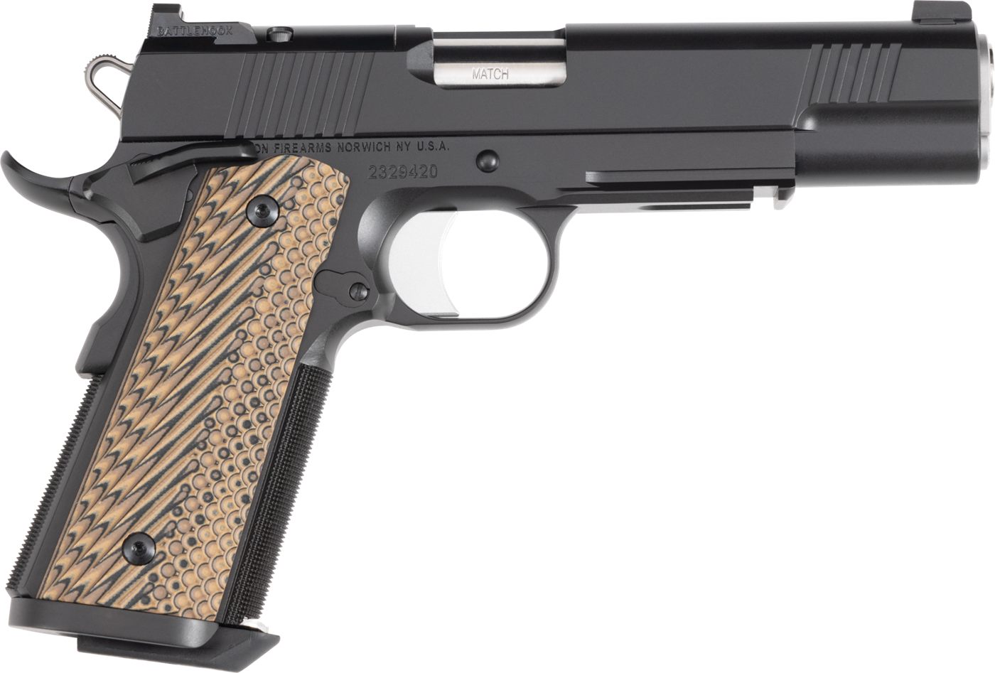 Dan Wesson 01794 Specialist Full Size 10mm Auto 8+1 5in Stainless Match Gra