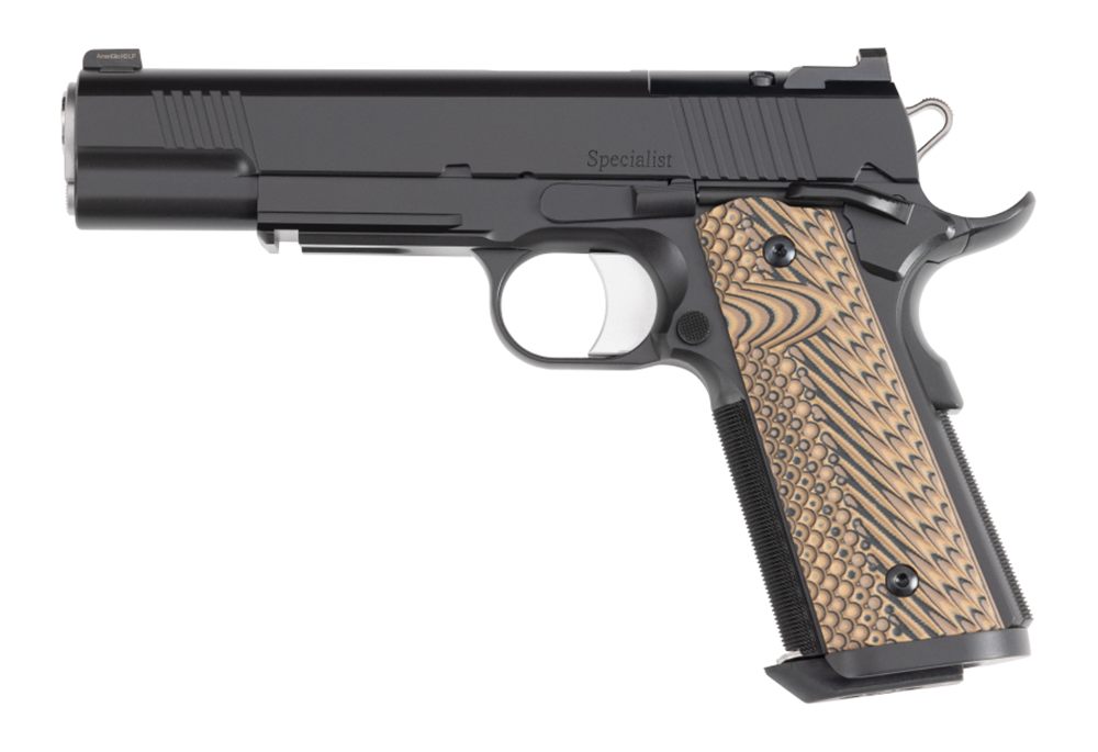 Dan Wesson 01794 Specialist Full Size 10mm Auto 8+1 5in Stainless Match Gra view 2
