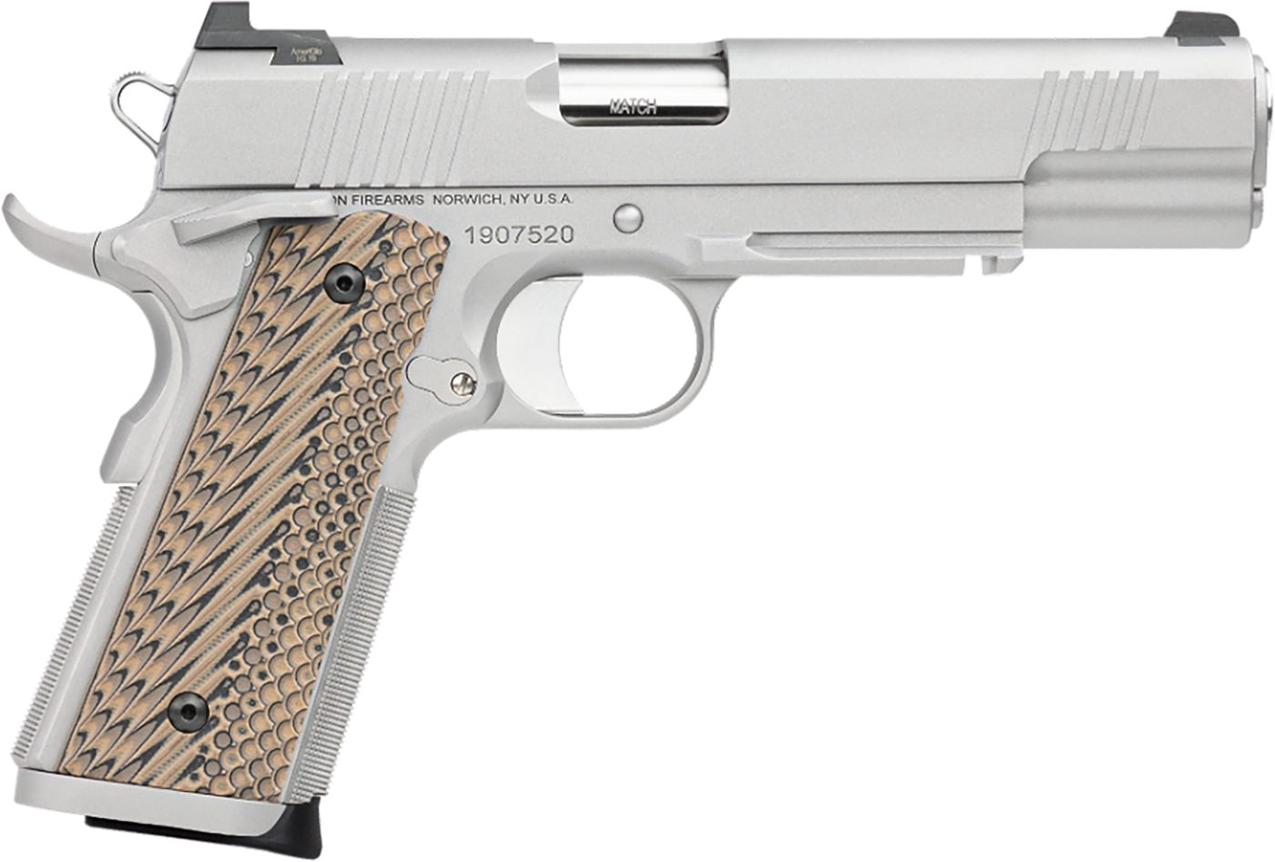 Dan Wesson 01802 Specialist 45 ACP 8+1 5in Stainless Steel Barrel, Bead Bla