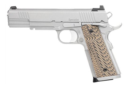 Dan Wesson 01802 Specialist 45 ACP 8+1 5in Stainless Steel Barrel, Bead Bla view 2