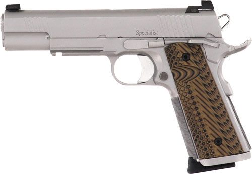 Dan Wesson 01802 Specialist 45 ACP 8+1 5in Stainless Steel Barrel, Bead Bla view 4