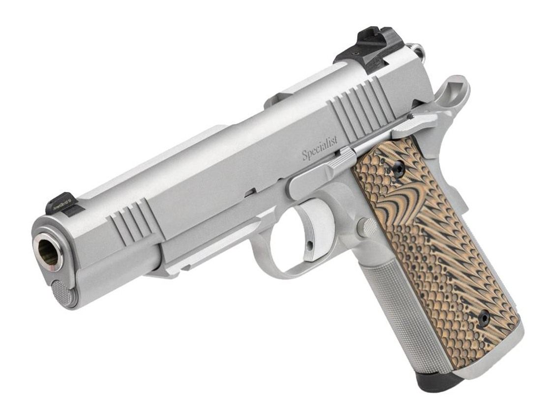 Cz Usa Firearms Dan Wesson 01807 Specialist 9mm Luger 10+1 5in Stainless St view 2