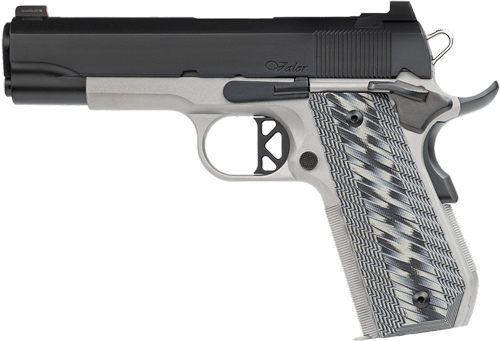 CZ USA Dan Wesson 01825 V-Bob 45 ACP 8+1 4.25in Stainless Match Grade Barre view 3