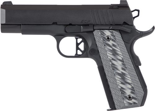 Dan Wesson 01883 ECP Compact 45 ACP 8+1 4in Stainless Bull Barrel Black Dut view 3