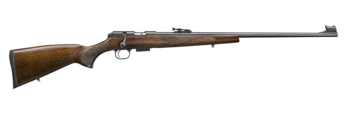 Cz USA 02301 457 Lux 22 LR Caliber with 5+1 Capacity, 24in Barrel, Black Ni