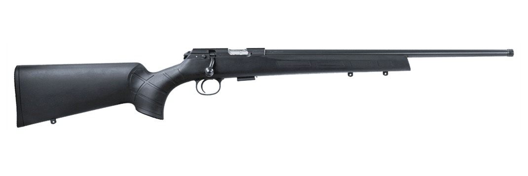 CZ USA 02313 457 American SR Full Size 22 LR 5+1 20in Black Nitride Steel R view 2