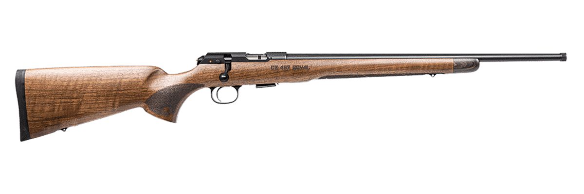 CZ USA 02373 457 Royal Full Size 22 LR 5+1 20.50in Black Nitride Steel Rece