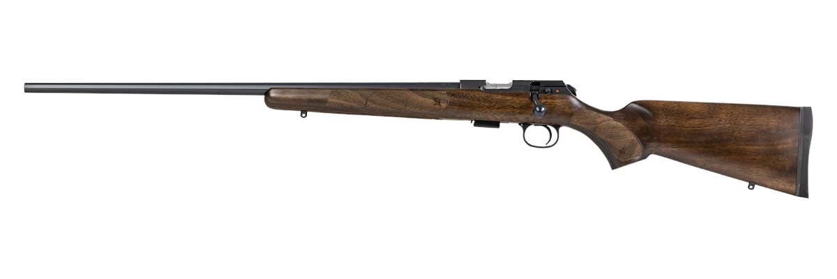 CZ USA 02390 457 American Full Size 22 LR 5+1 24in Black Nitride Steel Rece