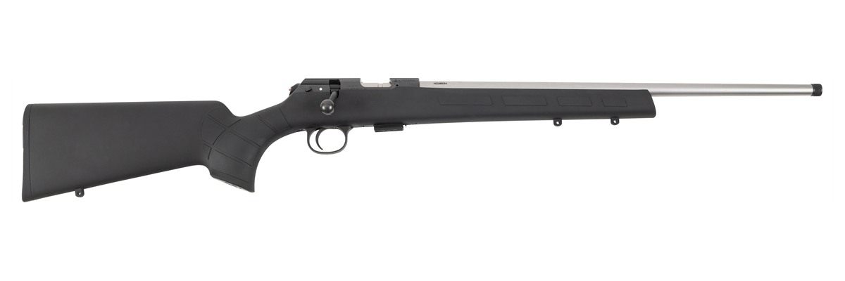CZ USA 457 American Suppressor-Ready 22LR Rifle 20in Threaded BBL, Black Sy