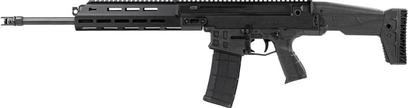CZ USA 08610 Bren 2 MS Carbine 223 Rem/5.56 Nato 30+1 16in Black Steel Barr view 4