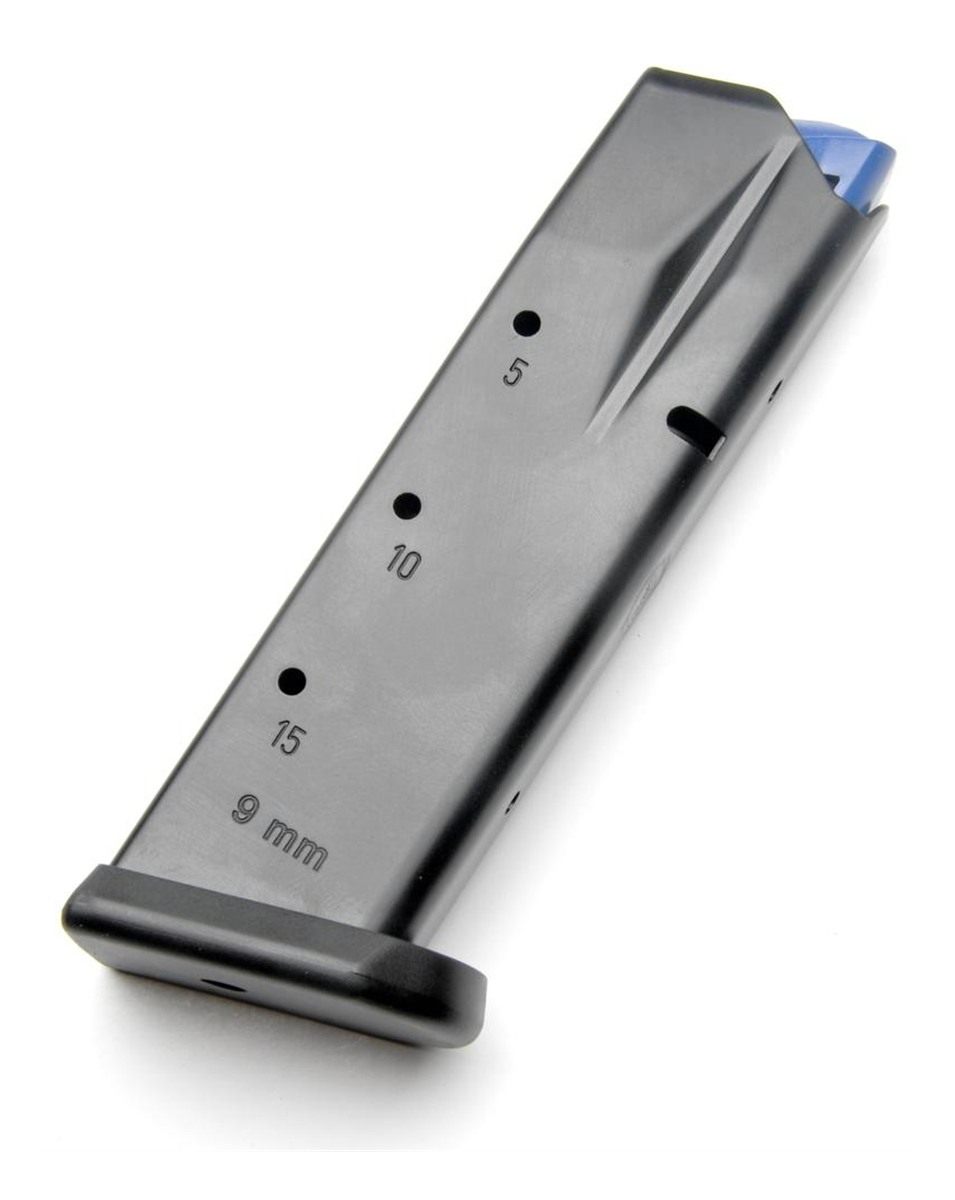 CZ Magazine 75 Compact 9mm Luger 15rd Blued Steel