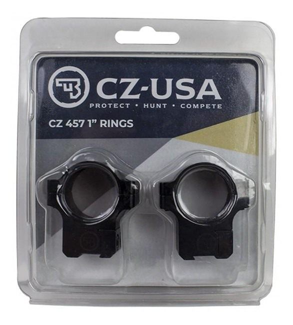 CZ USA 40086 Dovetail Rings 457/455, Matte Black, 1in Medium view 4