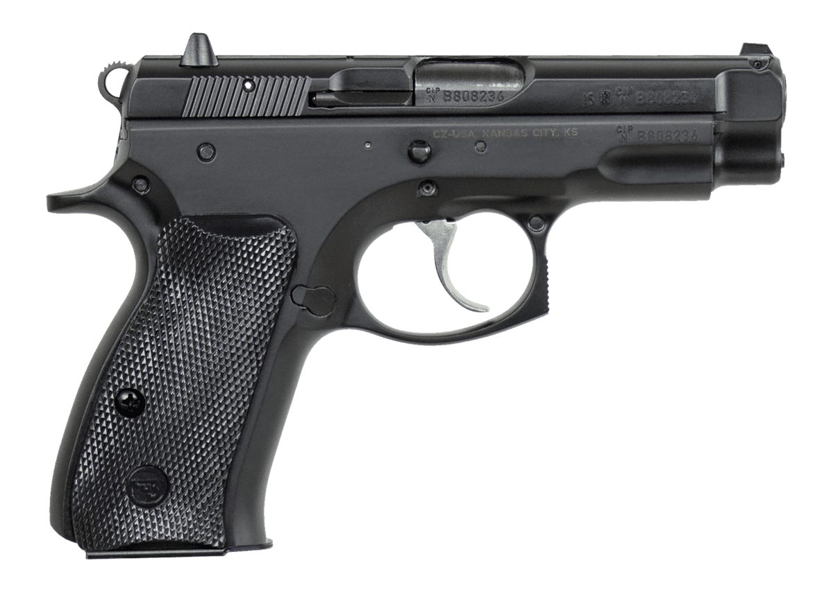 CZ USA 91190 75 Compact 9mm Luger 15+1 3.75in Black Steel Barrel Serrated S