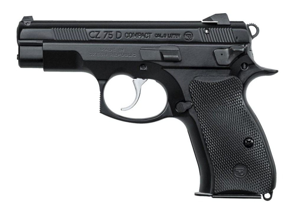 CZ USA 91194 75D PCR Compact 9mm Luger 14+1 3.75in Black Steel Barrel, Serr view 2