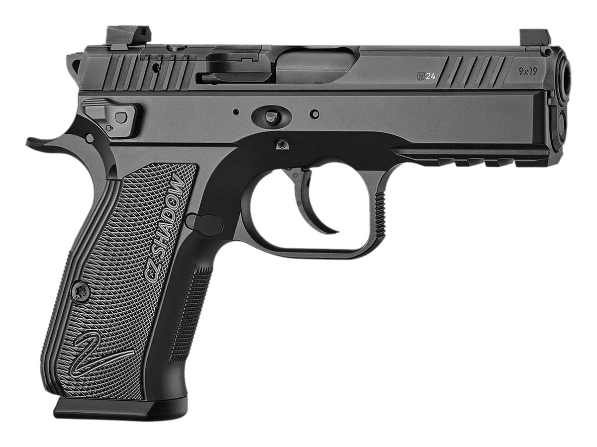 Cz USA 91244 Shadow 2 Carry 9mm Luger 15+1 4in Black Steel Barrel, Serrated