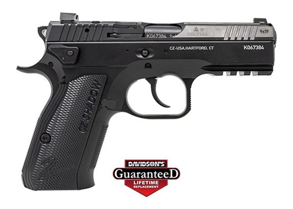 Cz USA 91244 Shadow 2 Carry 9mm Luger 15+1 4in Black Steel Barrel, Serrated view 4
