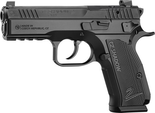 Cz USA 91244 Shadow 2 Carry 9mm Luger 15+1 4in Black Steel Barrel, Serrated view 5