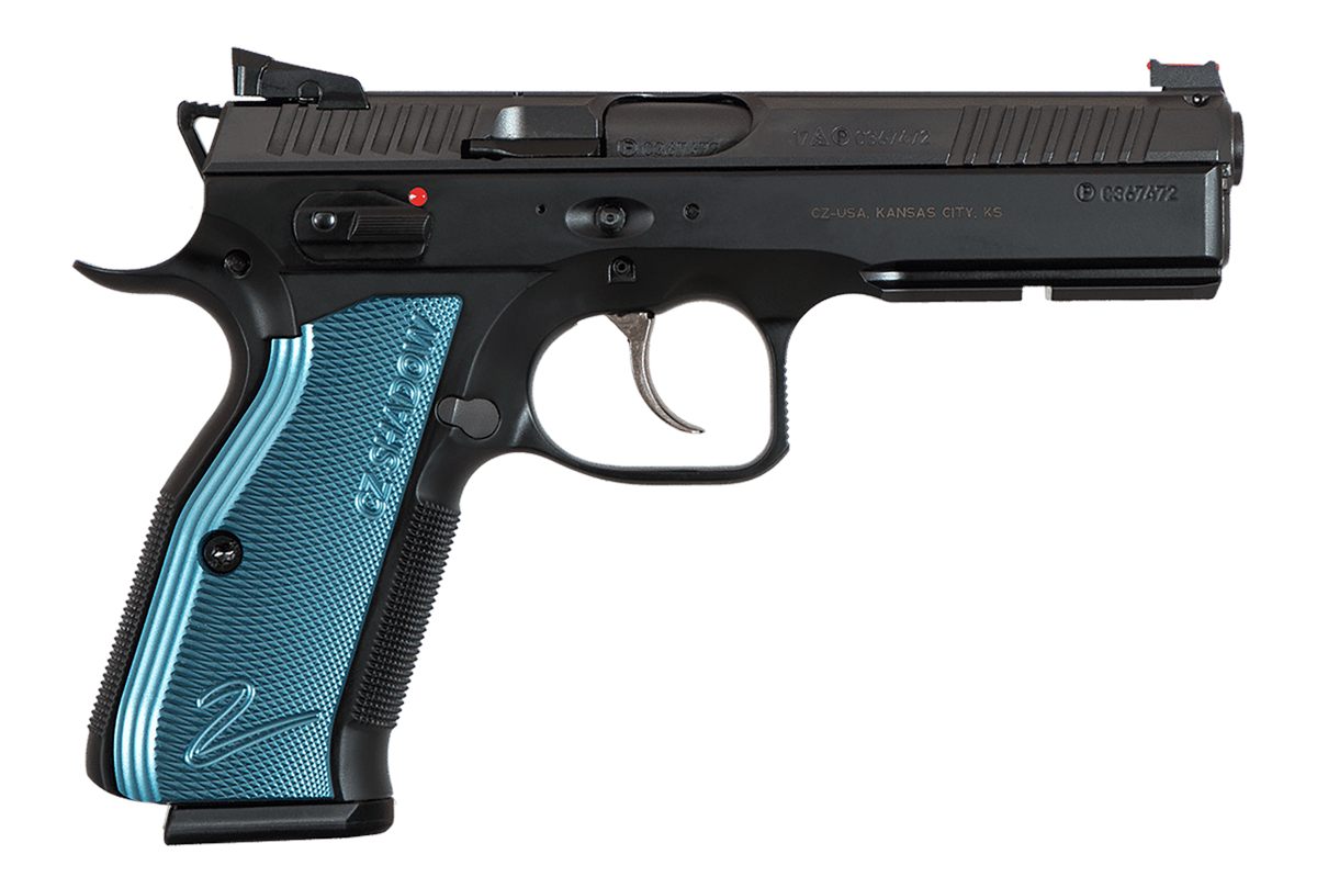 CZ USA 91257 Shadow 2 SA/DA 9mm Luger 4.89in 17+1 Overall Black Nitride Fin