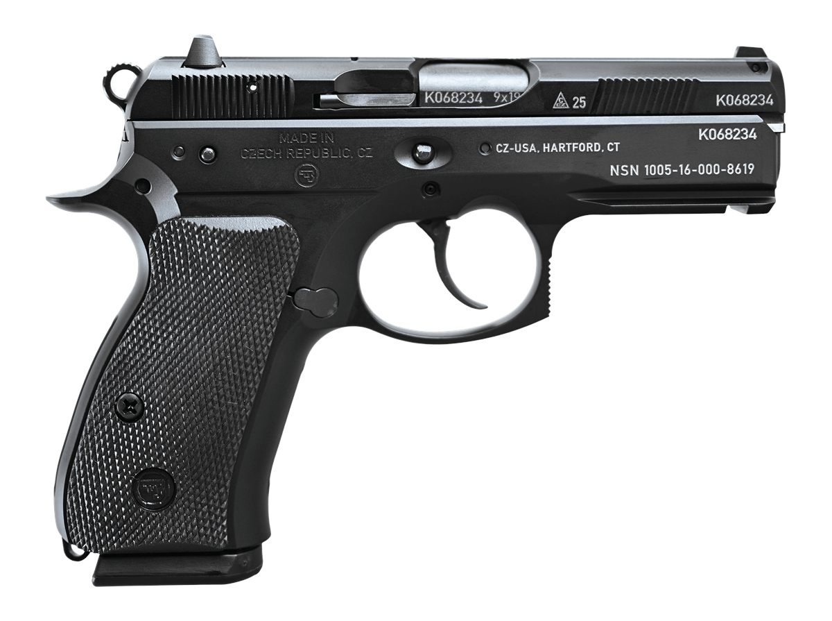 CZ USA 91297 75 P01 50th Anniversary Elite 9mm Luger 15+1 3.75in Black Stee