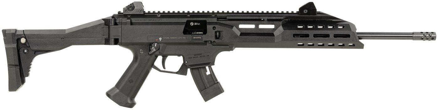 CZ USA 91368 Scorpion EVO 3 22 LR 10+1 16in Black Threaded Steel Barrel, Pi