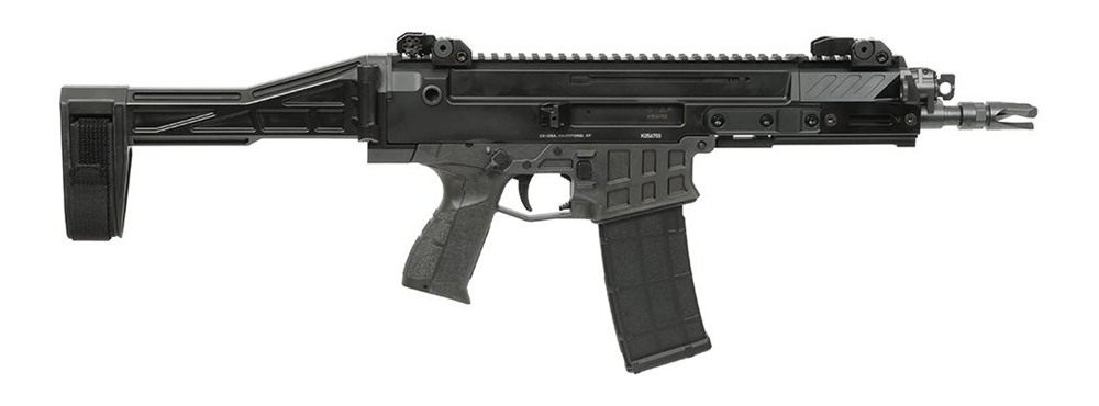 CZ USA Bren 2 MS Handgun 5.56 30rd Magazine 8in 1/2x28 Threaded Barrel Blac