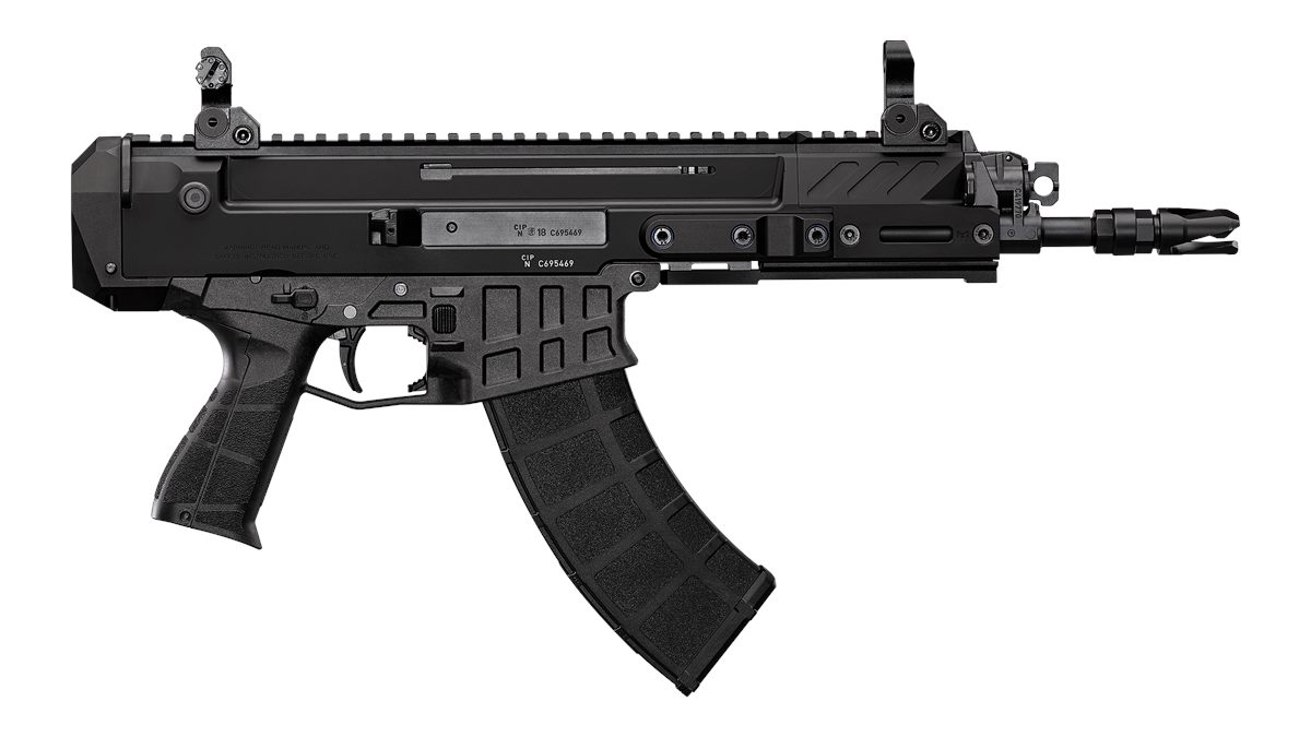 CZ USA 91460 Bren 2 MS 7.62x39mm 30+1 9.50in Black Steel Barrel, Aluminum R