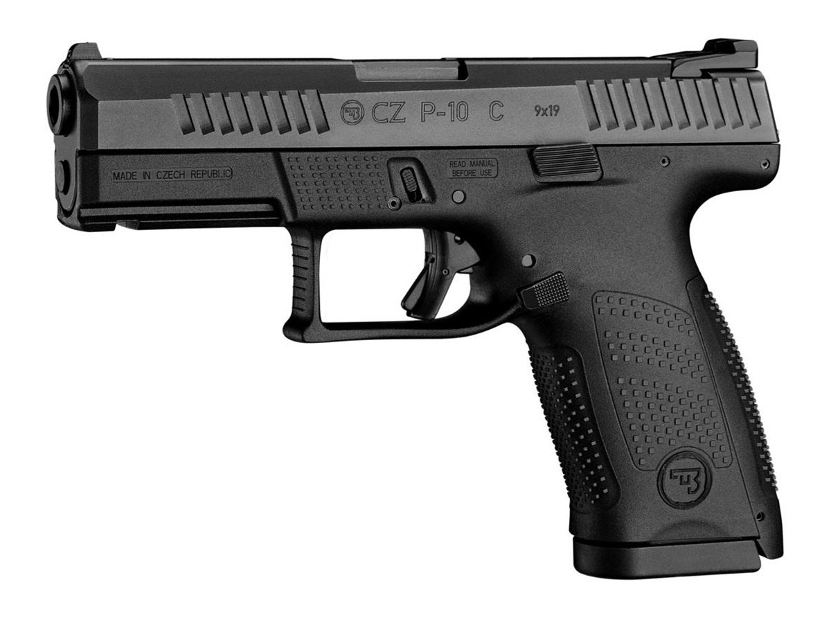 CZ USA 91531 P-10 C Compact 9mm Luger 15+1 4.02in Black Stainless Steel Bar view 2