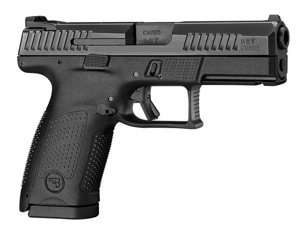 CZ USA 91536 P-10 C Compact 9mm Luger 15+1 4.02in Black Carbon Steel Barrel view 3