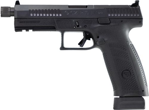 CZ USA 91556 P-10 F 9mm Luger 21+1 5.10in Black Threaded Barrel, Nitride St view 4