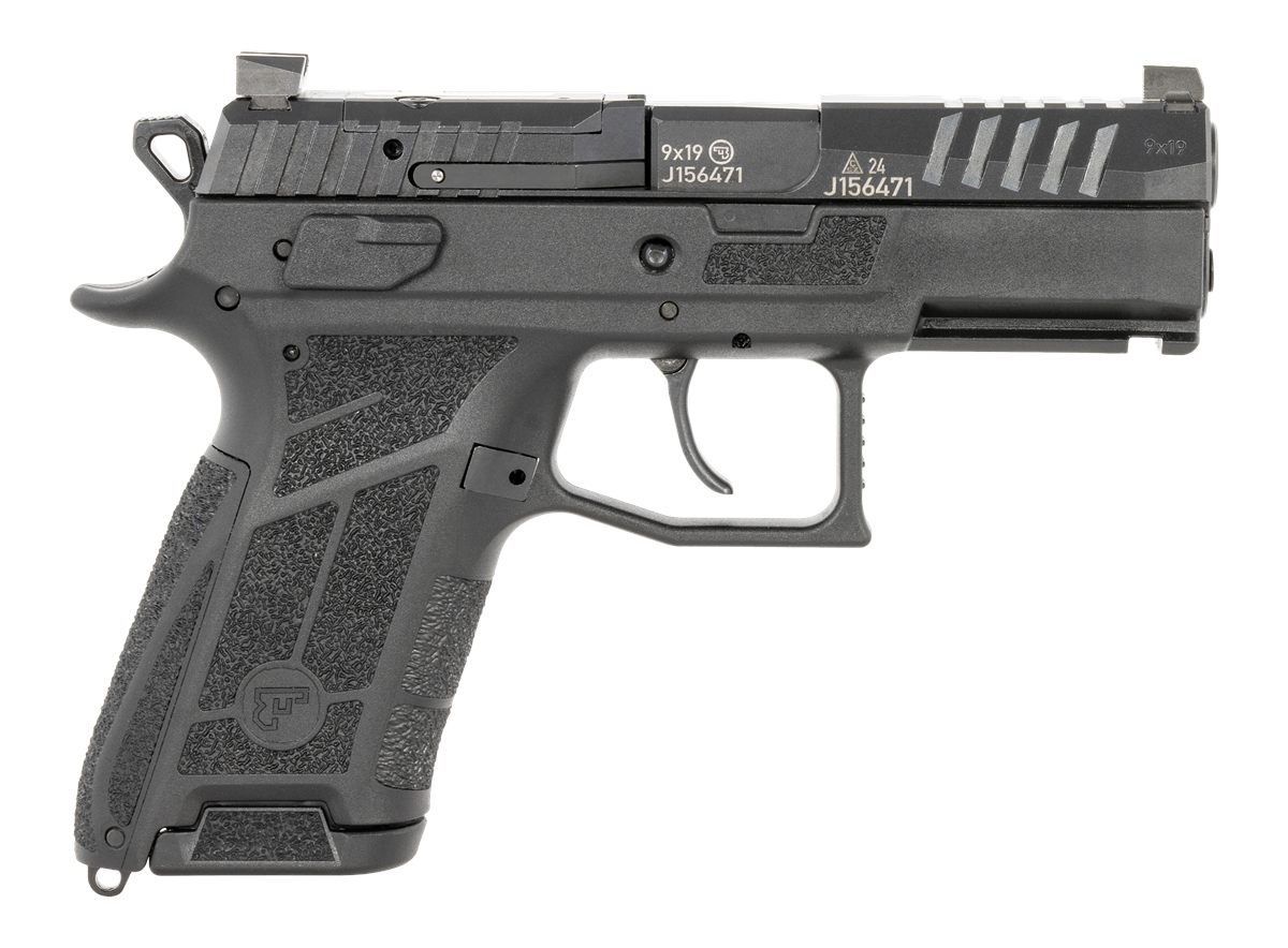 CZ USA 91660 P-09 C Nocturne Compact 9mm Luger 15+1 3.74in Black Steel Barr
