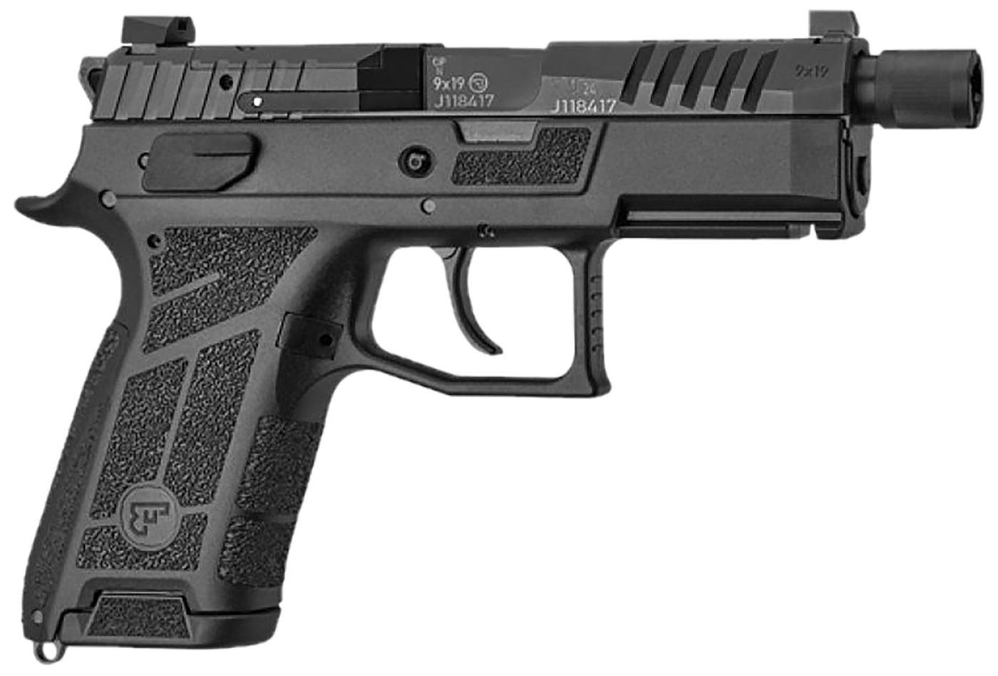 CZ USA P-09 C Nocturne Suppressor Ready OR Handgun 9mm Luger 17rd Magazines