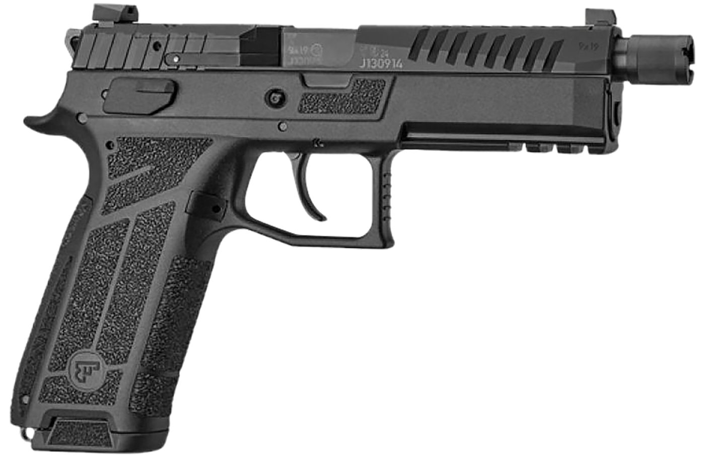 CZ USA P-09 F Nocturne Suppressor Ready OR Handgun 9mm Luger 21rd Magazines