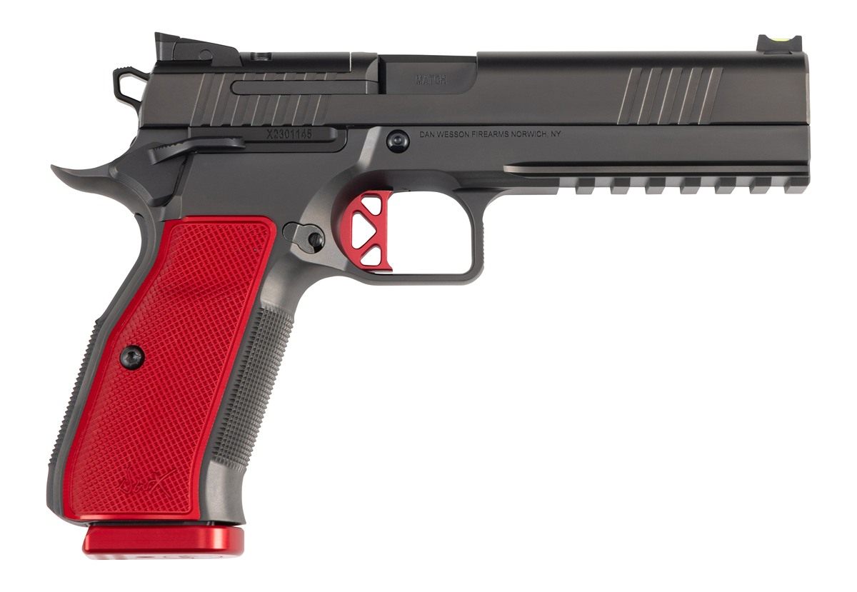 Dan Wesson 92013 DWX 9mm Luger 10+1 4.95in Black Match Grade Barrel, DLC Op