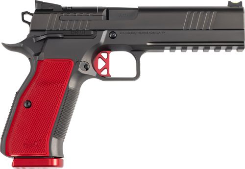 Dan Wesson 92013 DWX 9mm Luger 10+1 4.95in Black Match Grade Barrel, DLC Op view 2