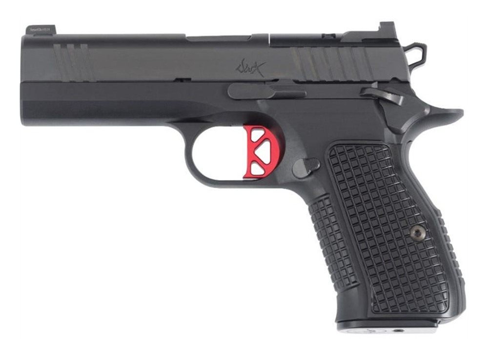 Dan Wesson 92104 DWX Compact 9mm Luger 15+1 4in Black Match Grade Barrel, D view 3